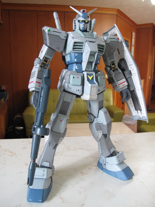 MegaSize 1/48 G3 Gundam ver.GFT (仿RG配色)