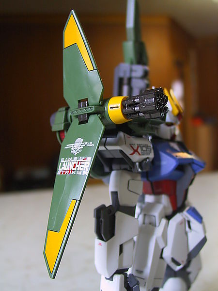MG Launcher Strike Gundam